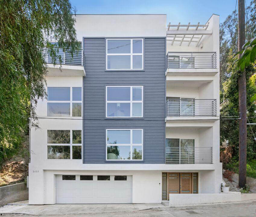 Multi-story home with a garage