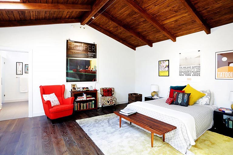Architect plans home remodel master bedroom